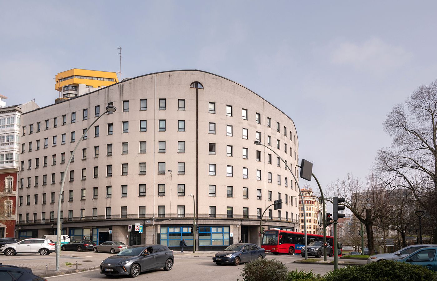 Exterior view of Flat for sale in A Coruña Capital   with Heating, Storage room and Furnished