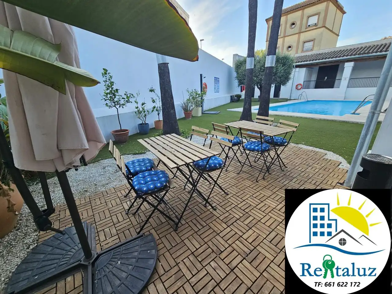 Terrace of Duplexes for sale in Jerez de la Frontera  with Parquet flooring and Community pool