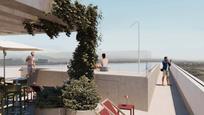 Terrace of Study to rent in  Granada Capital  with Air Conditioner, Terrace and Furnished