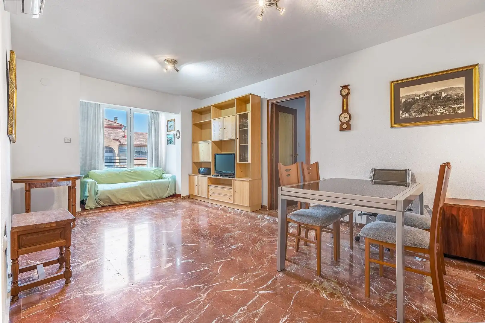 Sala d'estar de Pis en venda en Granada amb Aire condicionat i Calefacció