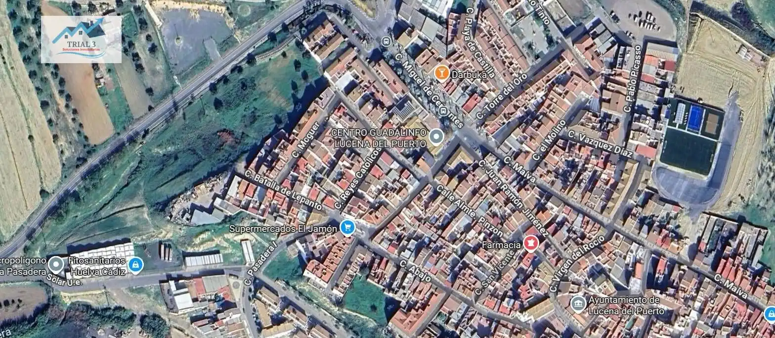 Vista exterior de Pis en venda en Lucena del Puerto