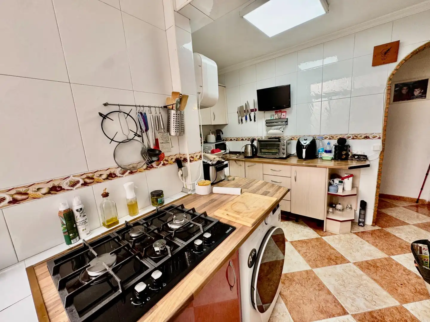 Kitchen of Flat for sale in Málaga  with Air Conditioner