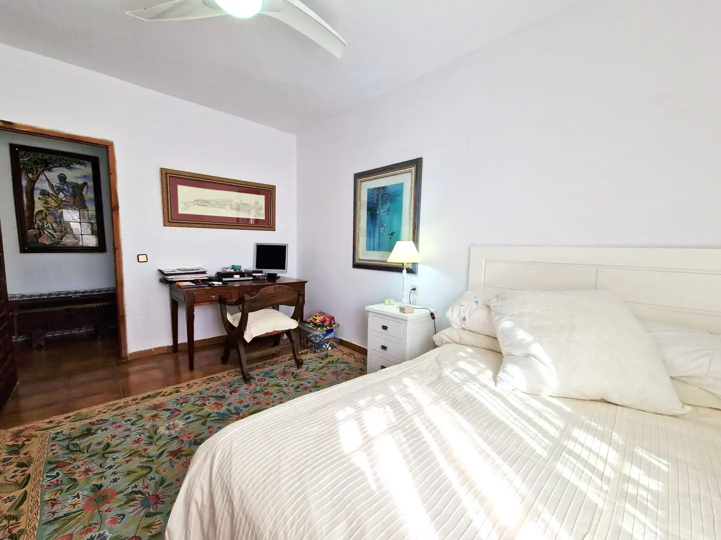 Habitación de Finca rústica en venta en Toledo con Aire acondicionado, Calefacción y Jardín privado