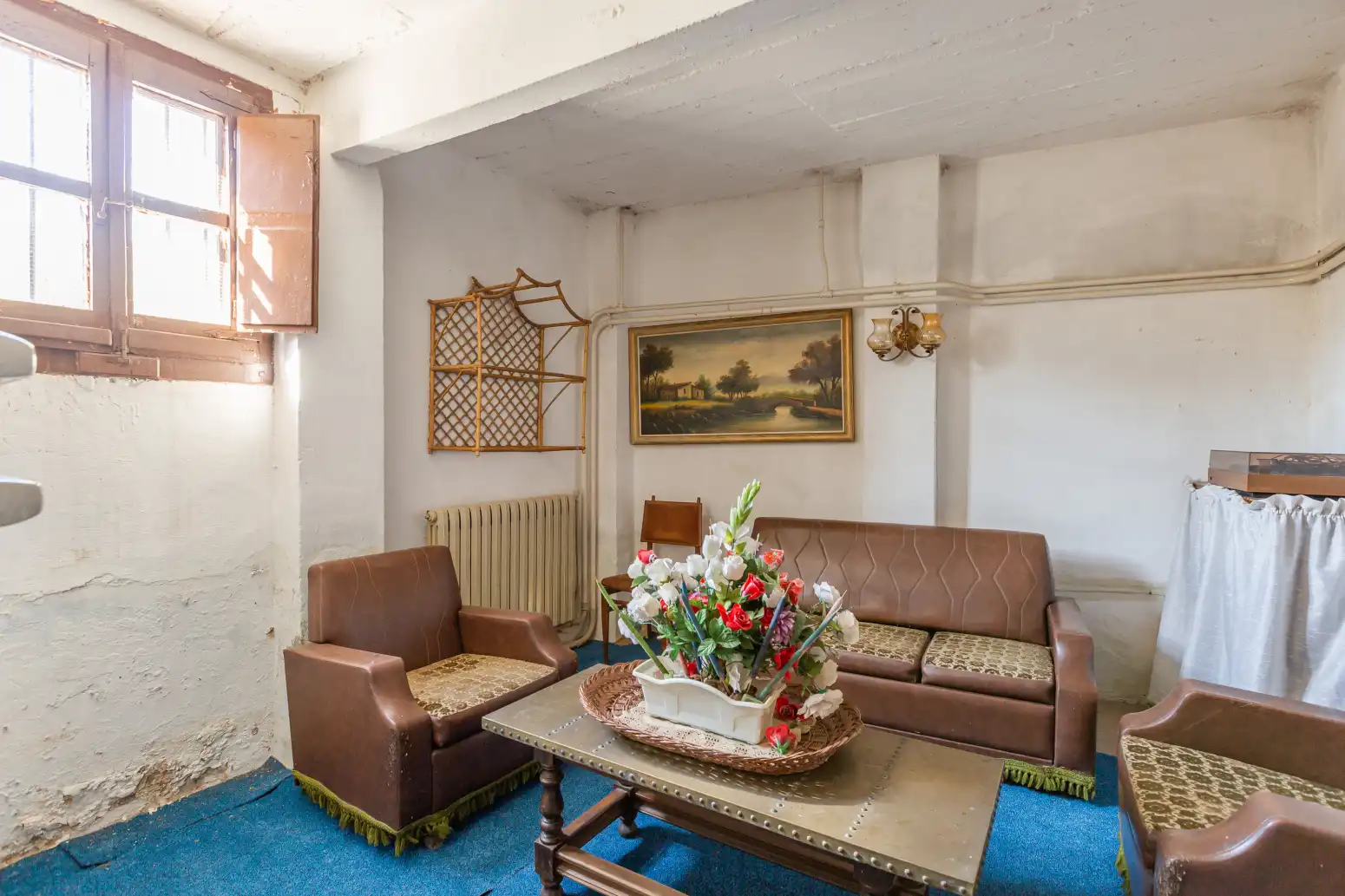Sala de estar de Casa o chalet en venta en Galar con Calefacción, Jardín privado y Parquet