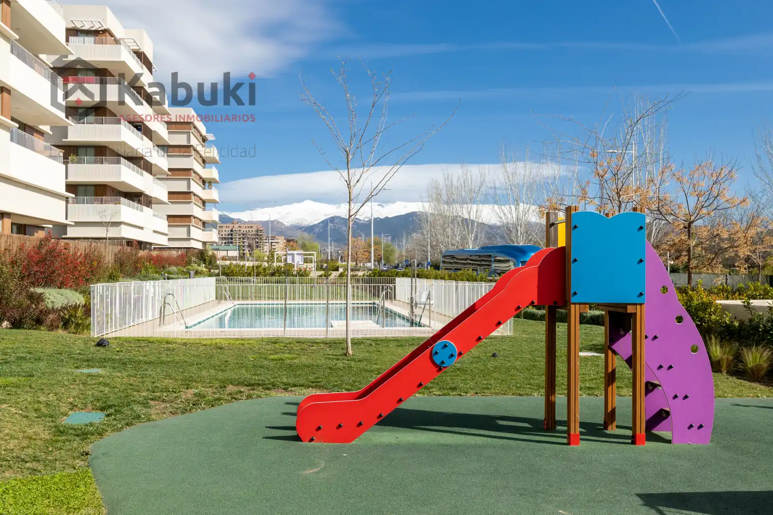 Parking of Flat for sale in Granada  with Private garden, Terrace and Storage room