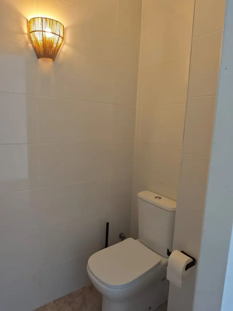 Bany de Casa adosada en venda en Cullera amb Aire condicionat, Piscina i Moblat