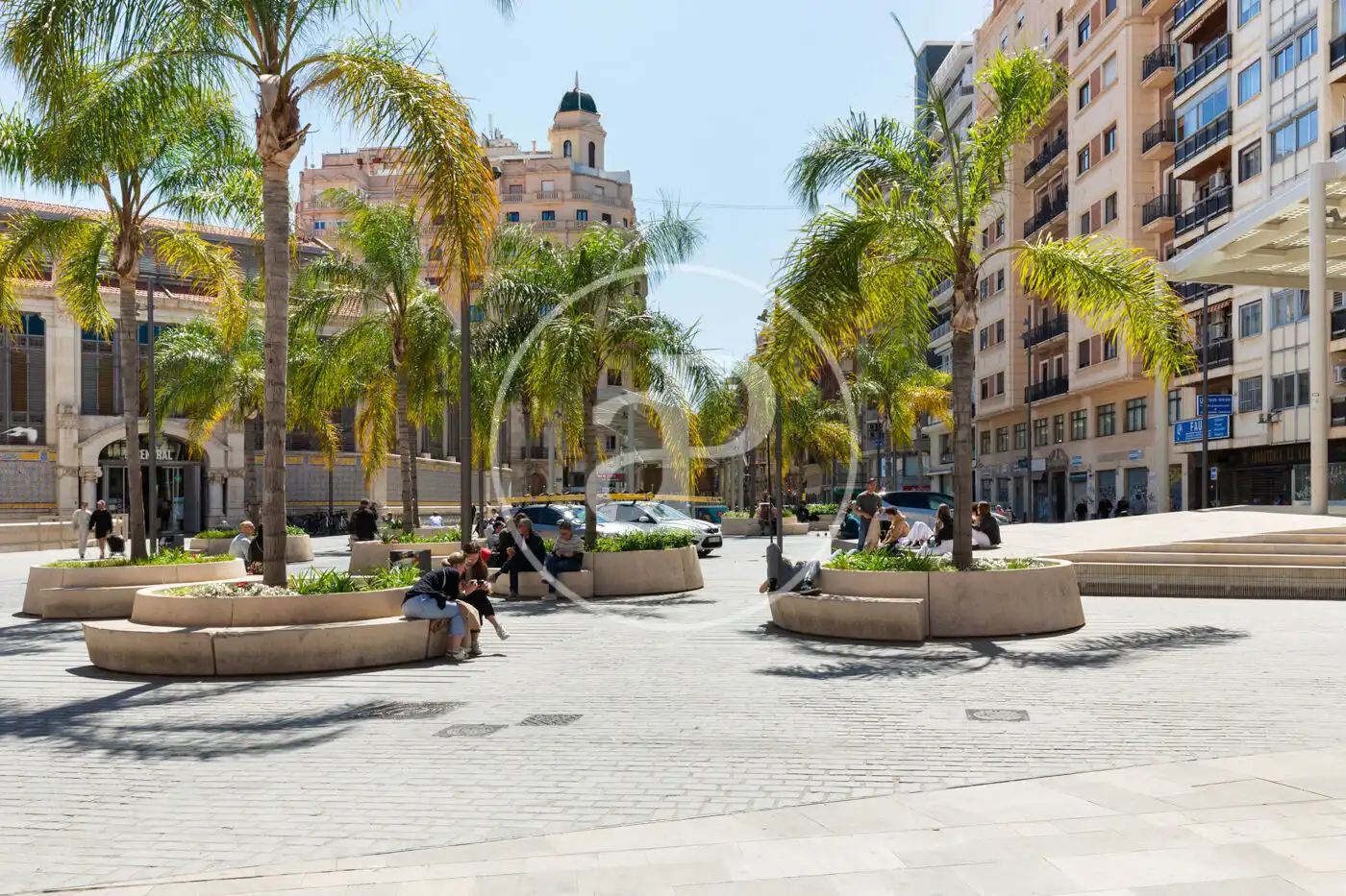 Vista exterior de Piso de alquiler en Valencia con Aire acondicionado, Calefacción y Terraza