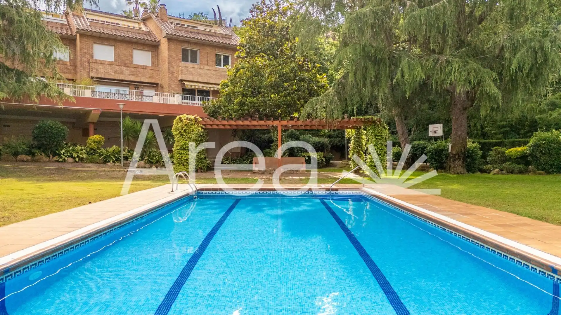 Swimming pool of Detached homes for sale in Sant Andreu de Llavaneres  with Terrace and Community pool