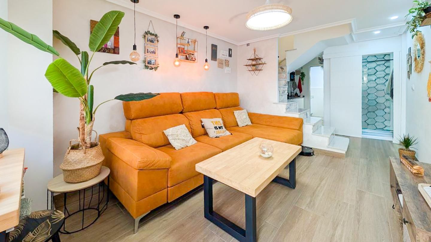 Sala d'estar de Casa o xalet en venda en Santa Pola amb Terrassa, Traster i Piscina