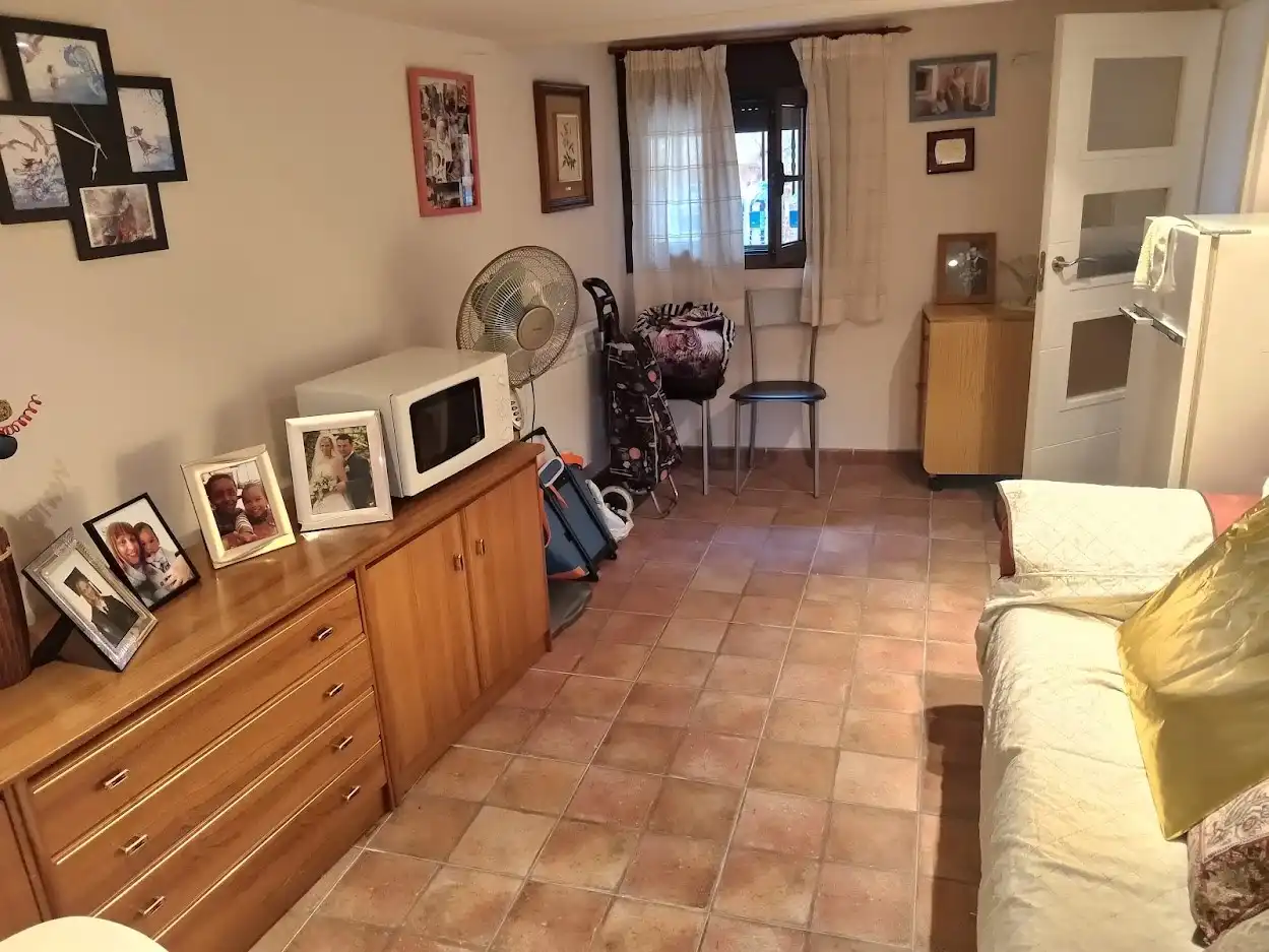 Living room of Country homes for sale in Peralta de Calasanz  with Heating, Storage room and Furnished