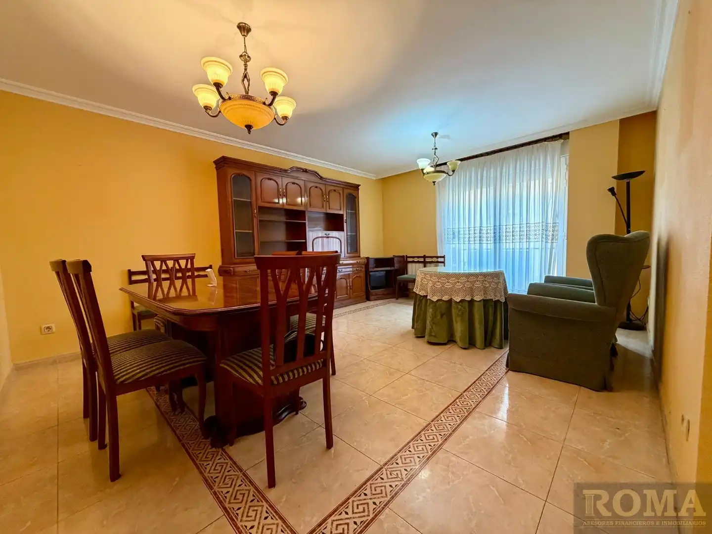 Dining room of Flat for sale in Cabrerizos  with Heating, Terrace and Furnished