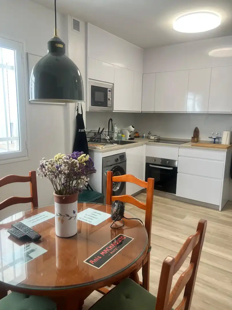 Kitchen of Flat for rent in Ronda  with Furnished