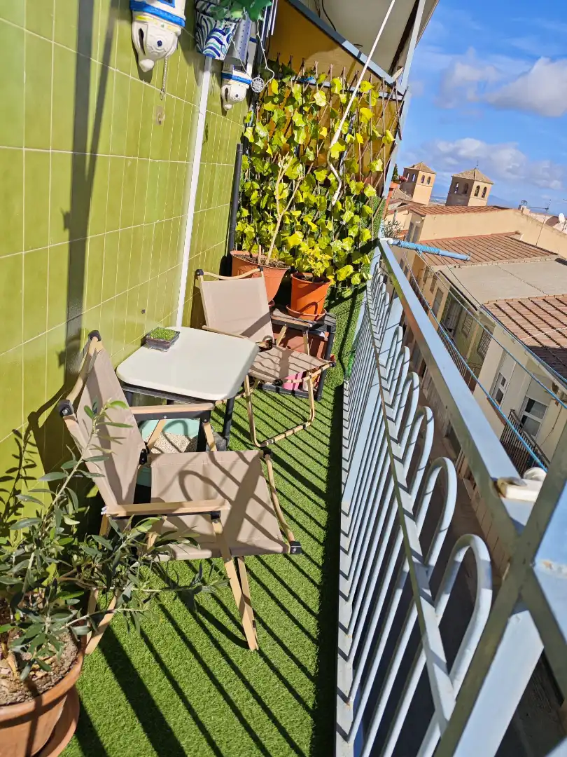 Terrassa de Pis en venda en Baza amb Aire condicionat, Calefacció i Moblat