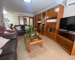 Living room of Flat to rent in  Valencia Capital  with Air Conditioner and Balcony