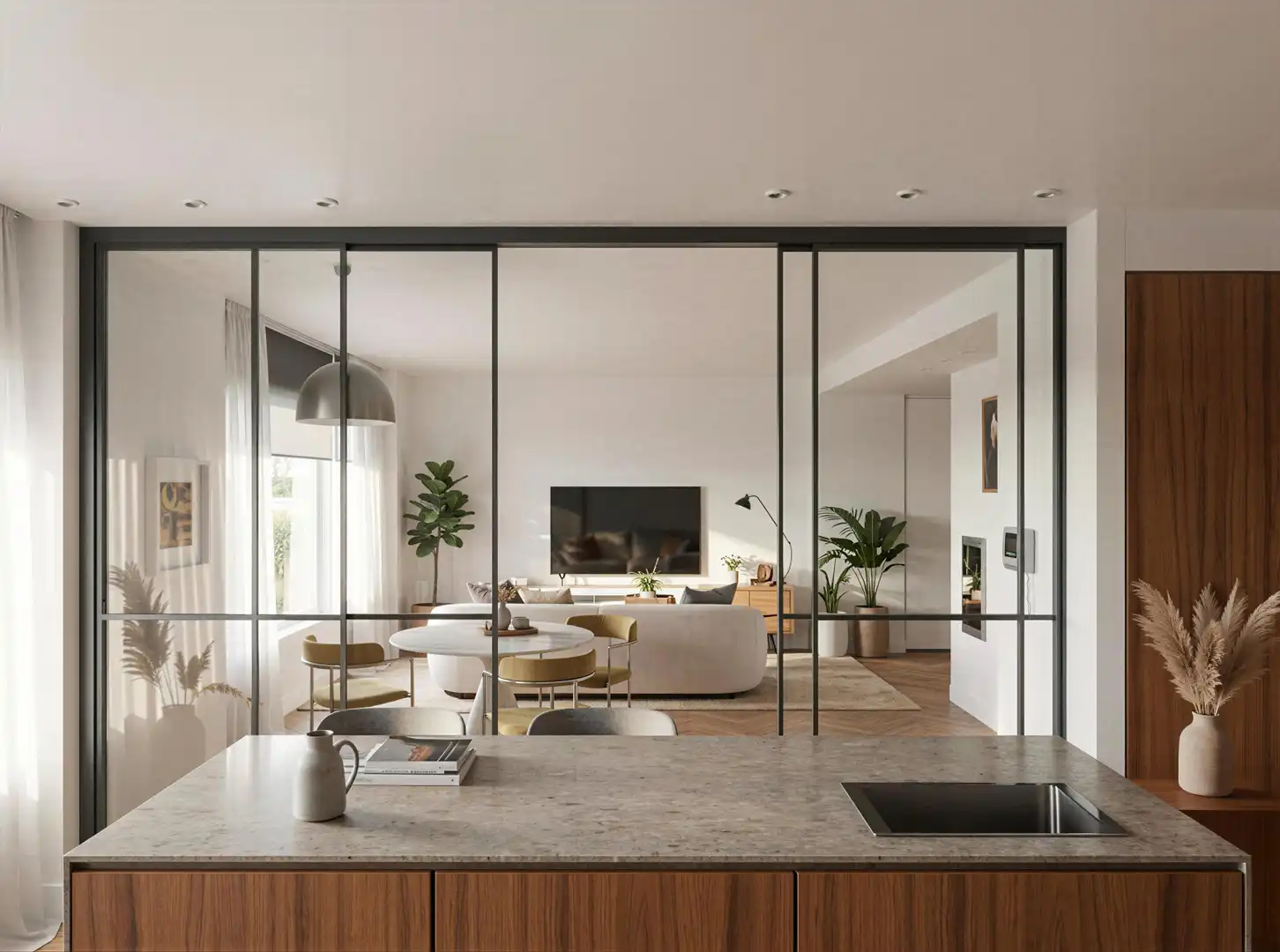 Sala de estar de Piso en venta en Avilés