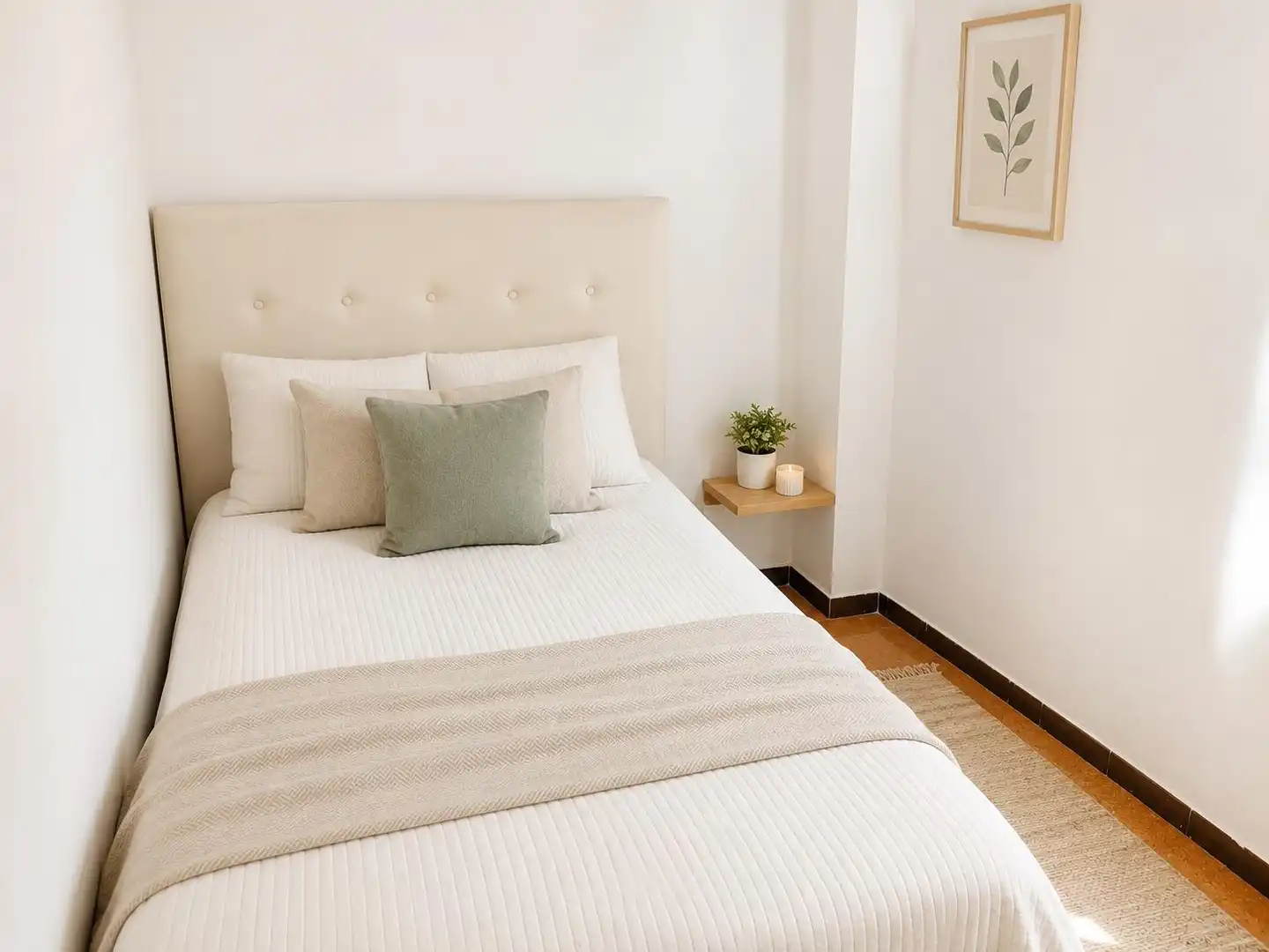 Bedroom of Flat for sale in Barcelona  with Parquet flooring