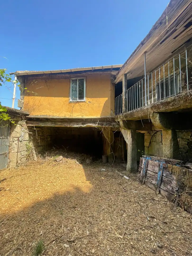 Vista exterior de Finca rústica en venta en O Irixo con Jardín privado y Balcón