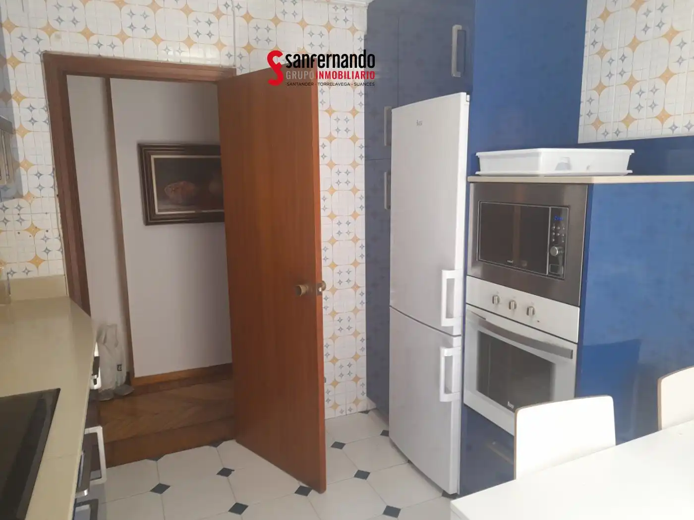 Kitchen of Flat for rent in Santander  with Heating, Parquet flooring and Furnished