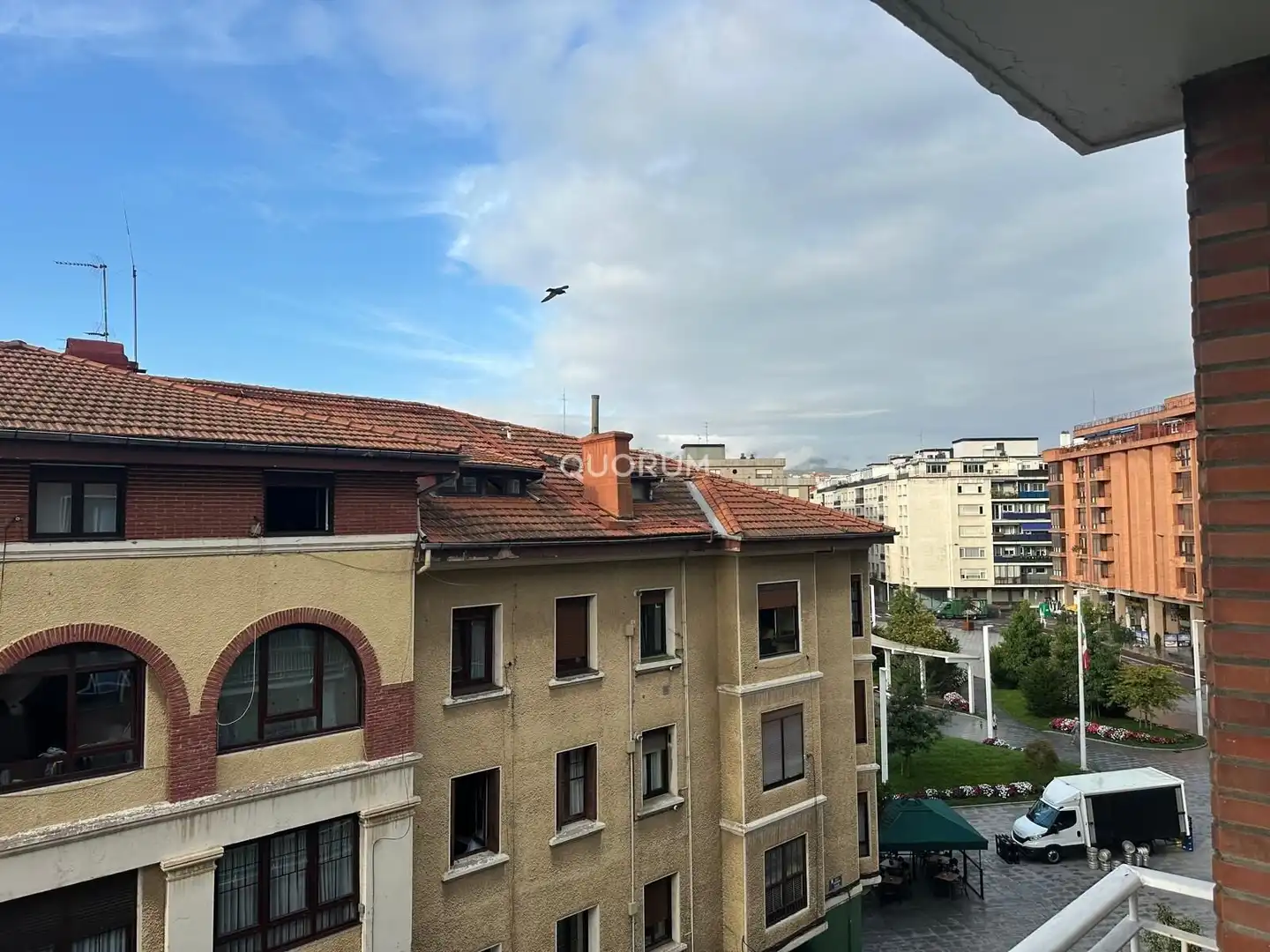 Vista exterior de Piso en venta en Getxo  con Calefacción, Terraza y Amueblado