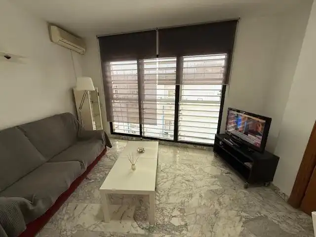 Wohnzimmer von Wohnungen zur Miete in Murcia mit Klimaanlage, Heizung und Terrasse