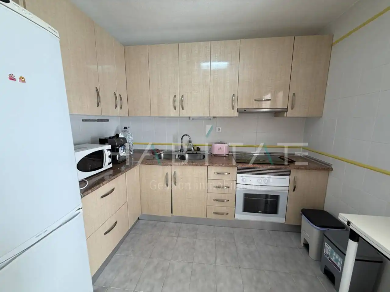Cocina de Dúplex en venta en San Pedro del Pinatar con Aire acondicionado y Jardín privado