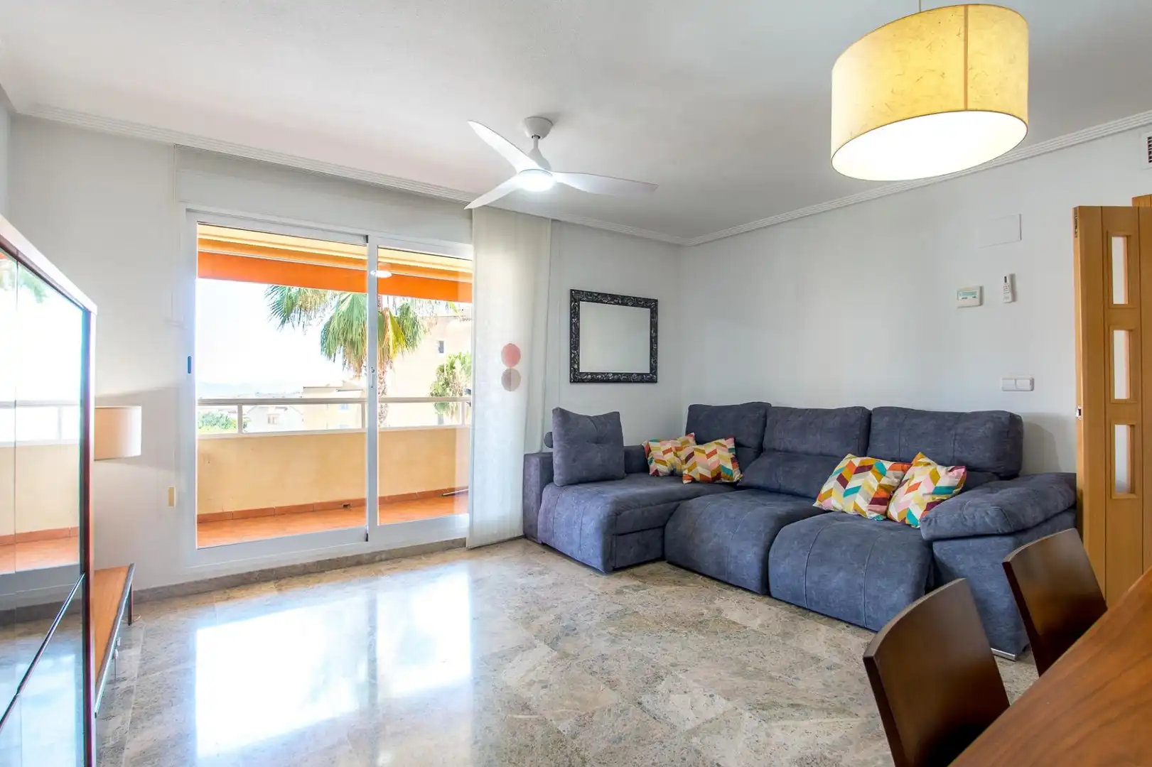 Living room of Flat for sale in Molina de Segura  with Air Conditioner, Heating and Terrace