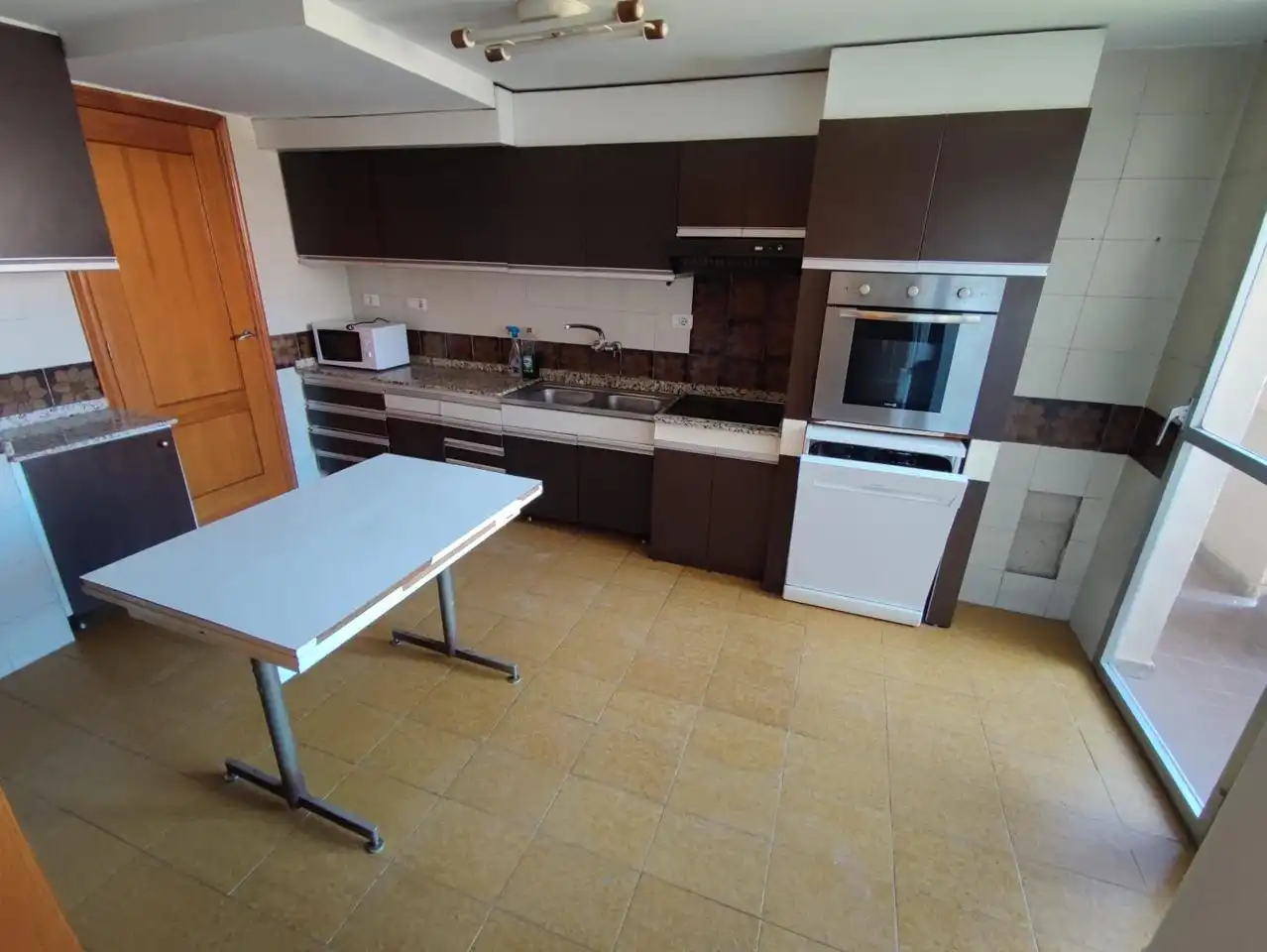 Küche von Maisonette zur Miete in Valencia mit Terrasse und Möbliert