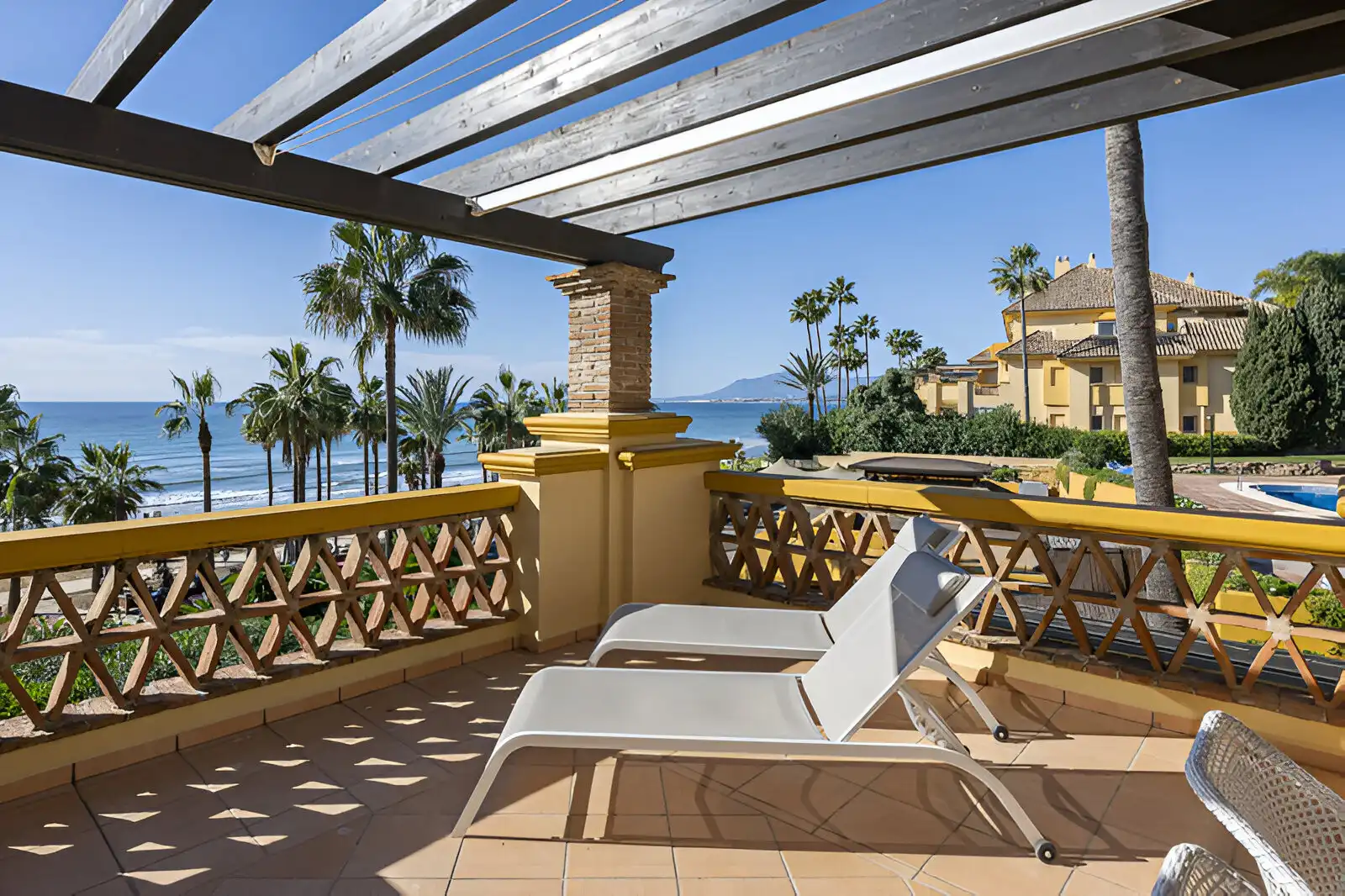 Terraza de Apartamento en venta en Marbella con Aire acondicionado, Terraza y Trastero