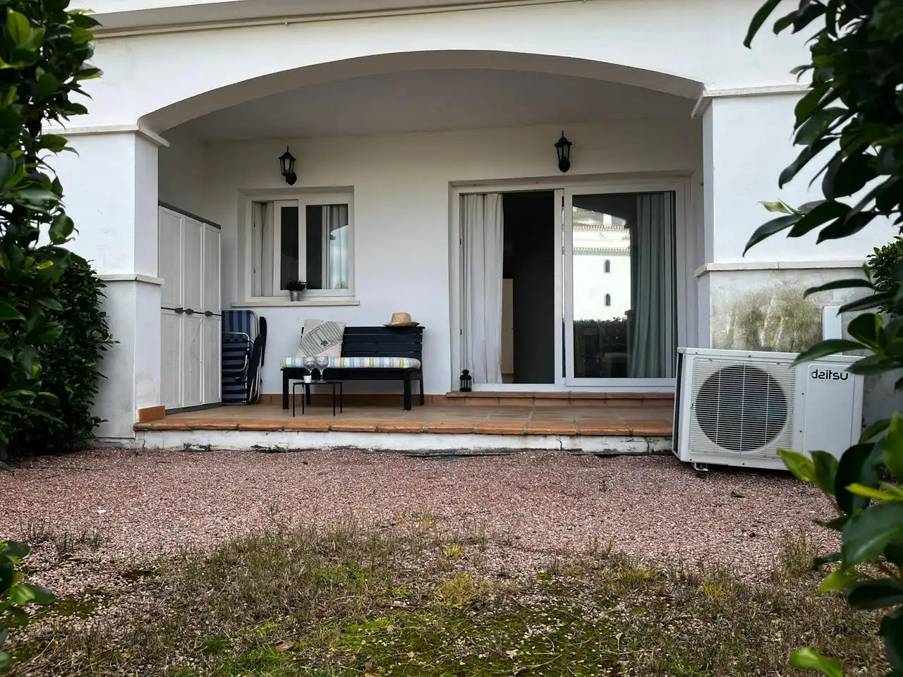Terraza de Planta baja en venta en Murcia con Aire acondicionado, Calefacción y Jardín privado