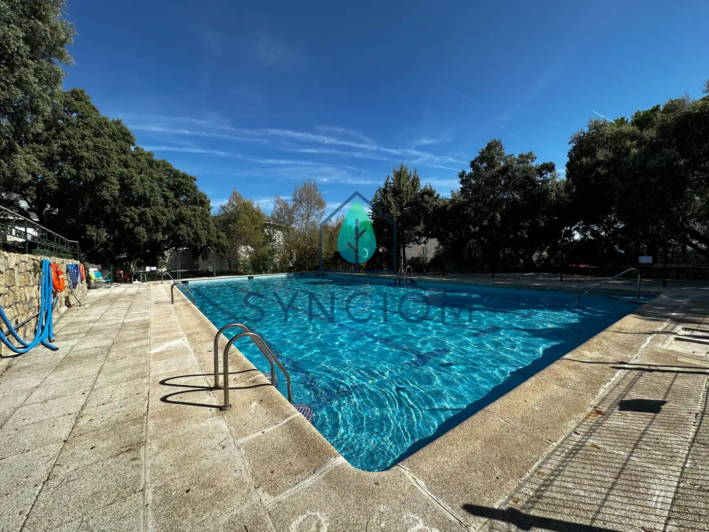 Swimming pool of Ground floor for sale in Fresnedillas de la Oliva  with Heating, Terrace and Storage room