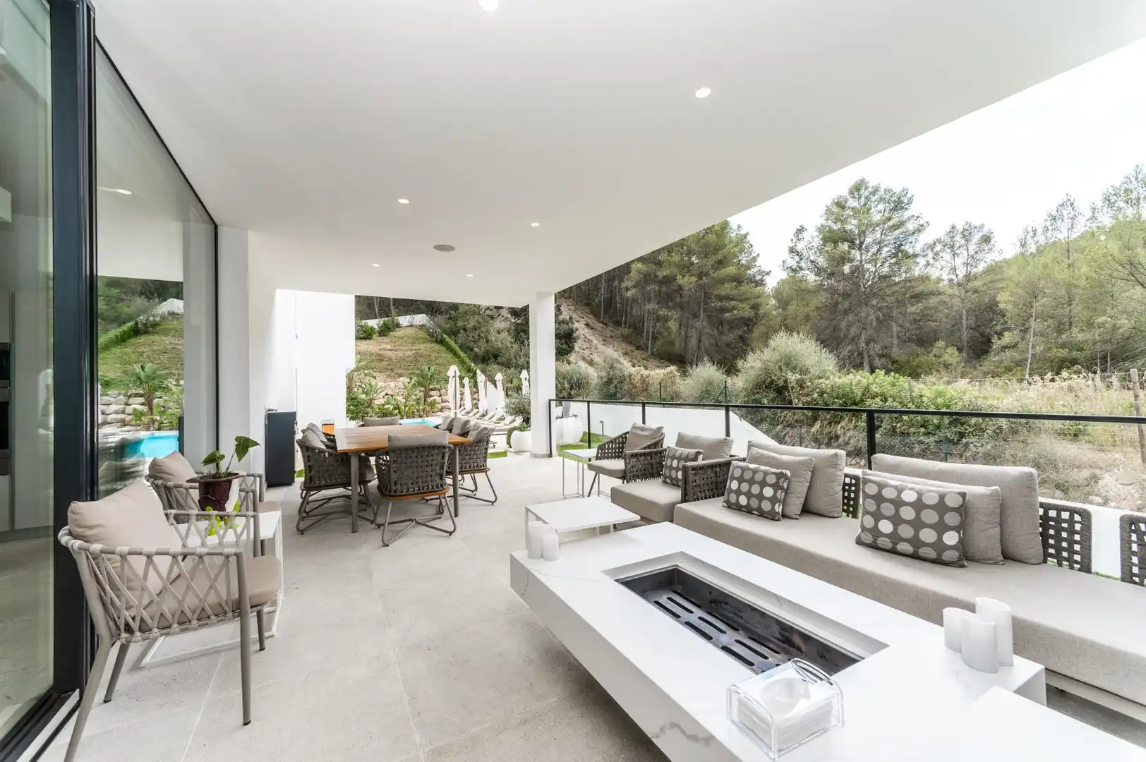 Terrassa de Casa o xalet en venda en  Palma de Mallorca amb Aire condicionat, Calefacció i Jardí privat