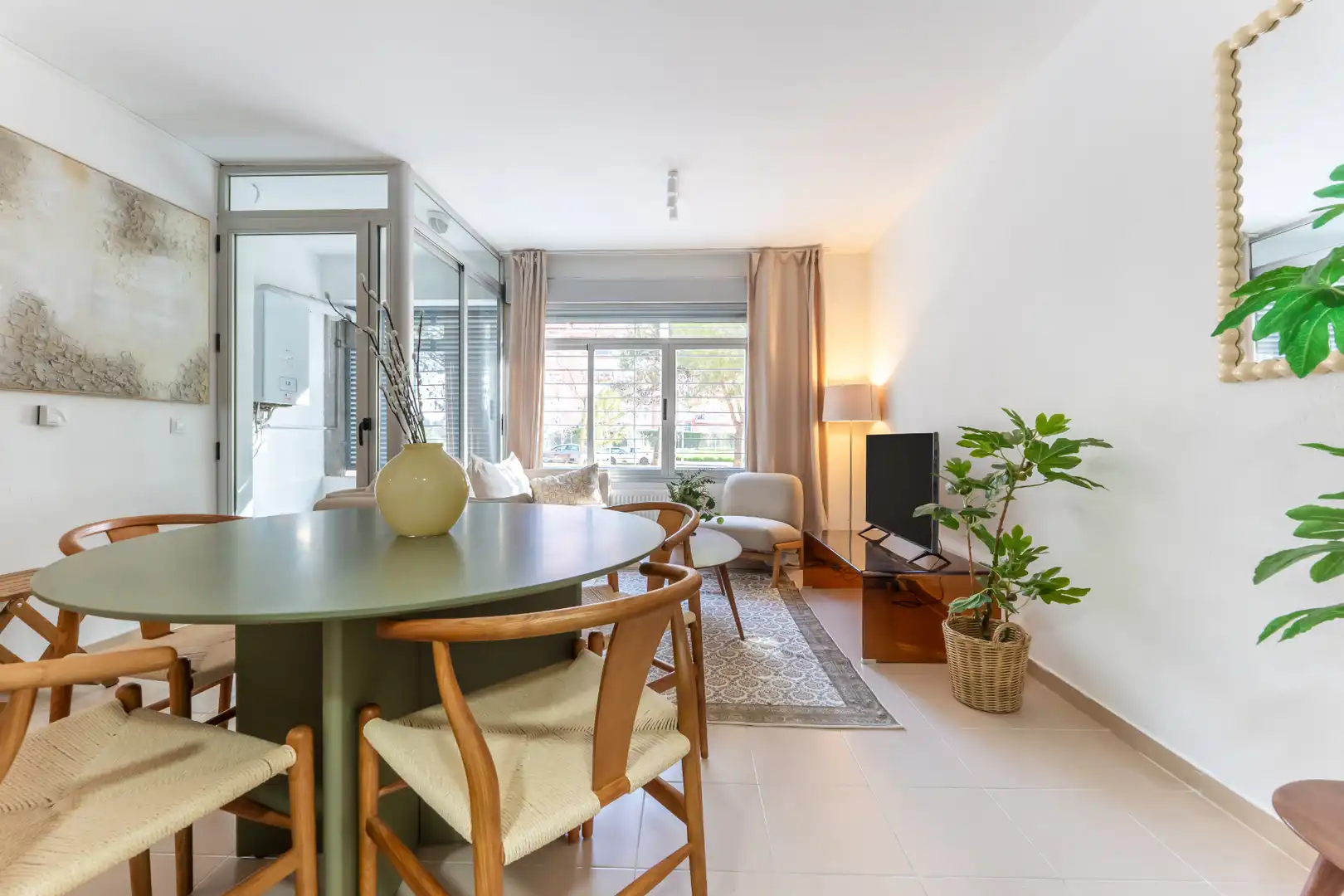 Wohnzimmer von Wohnung zum Verkauf in Madrid mit Heizung, Abstellraum und Ofen