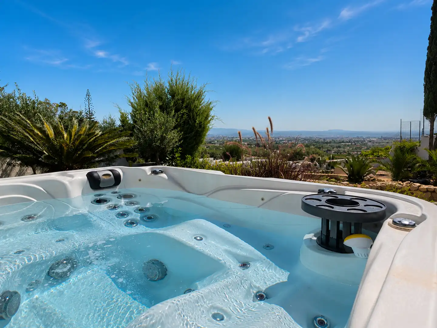 Terraza de Casa o chalet en venta en Alhaurín de la Torre con Aire acondicionado, Calefacción y Jardín privado