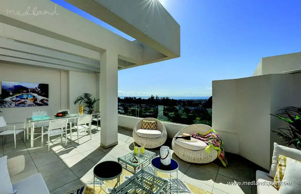 Terrassa de Apartament en venda en Marbella amb Aire condicionat, Calefacció i Terrassa