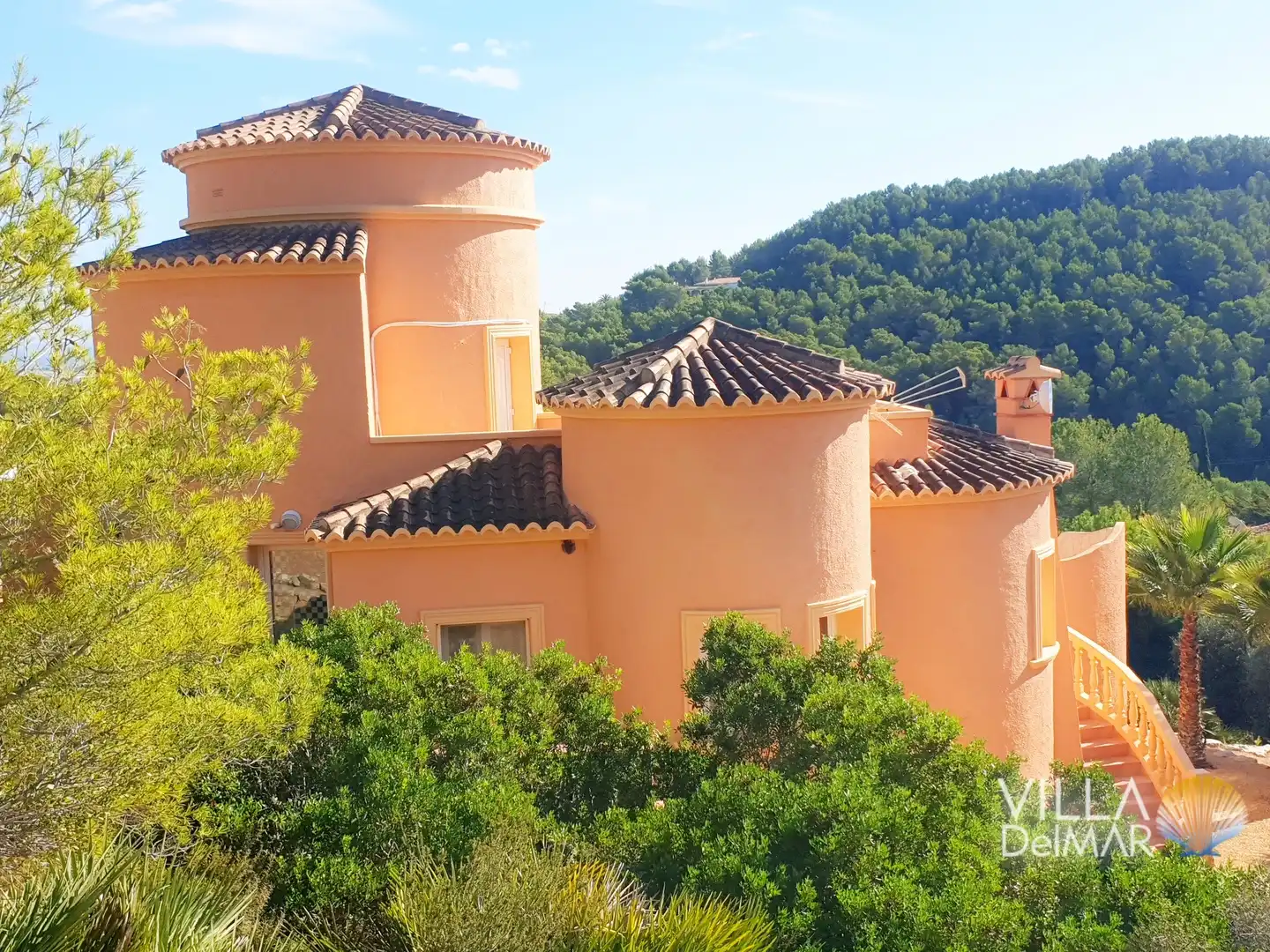 Vista exterior de Casa o xalet en venda en Jávea / Xàbia amb Calefacció, Jardí privat i Terrassa