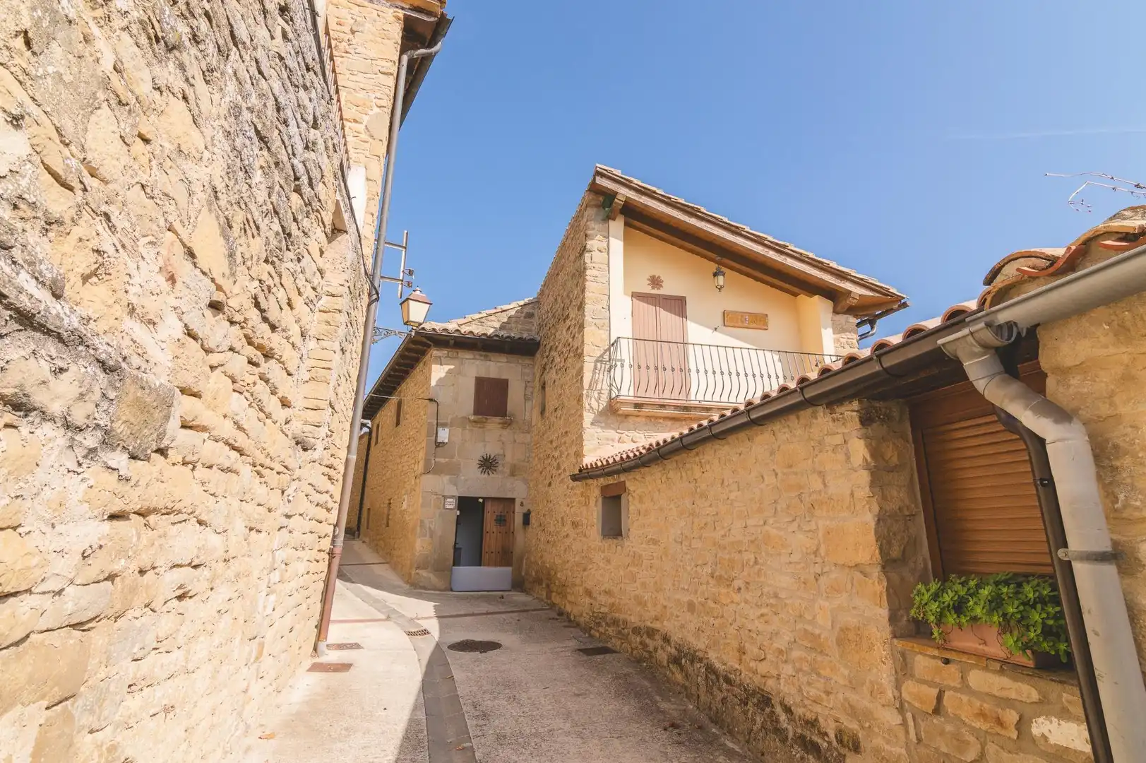 Vista exterior de Finca rústica en venta en Eslava con Jardín privado, Terraza y Trastero