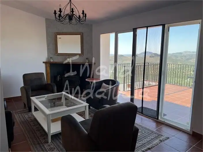 Living room of Country homes for sale in Alcaudete  with Air Conditioner, Terrace and Swimming Pool