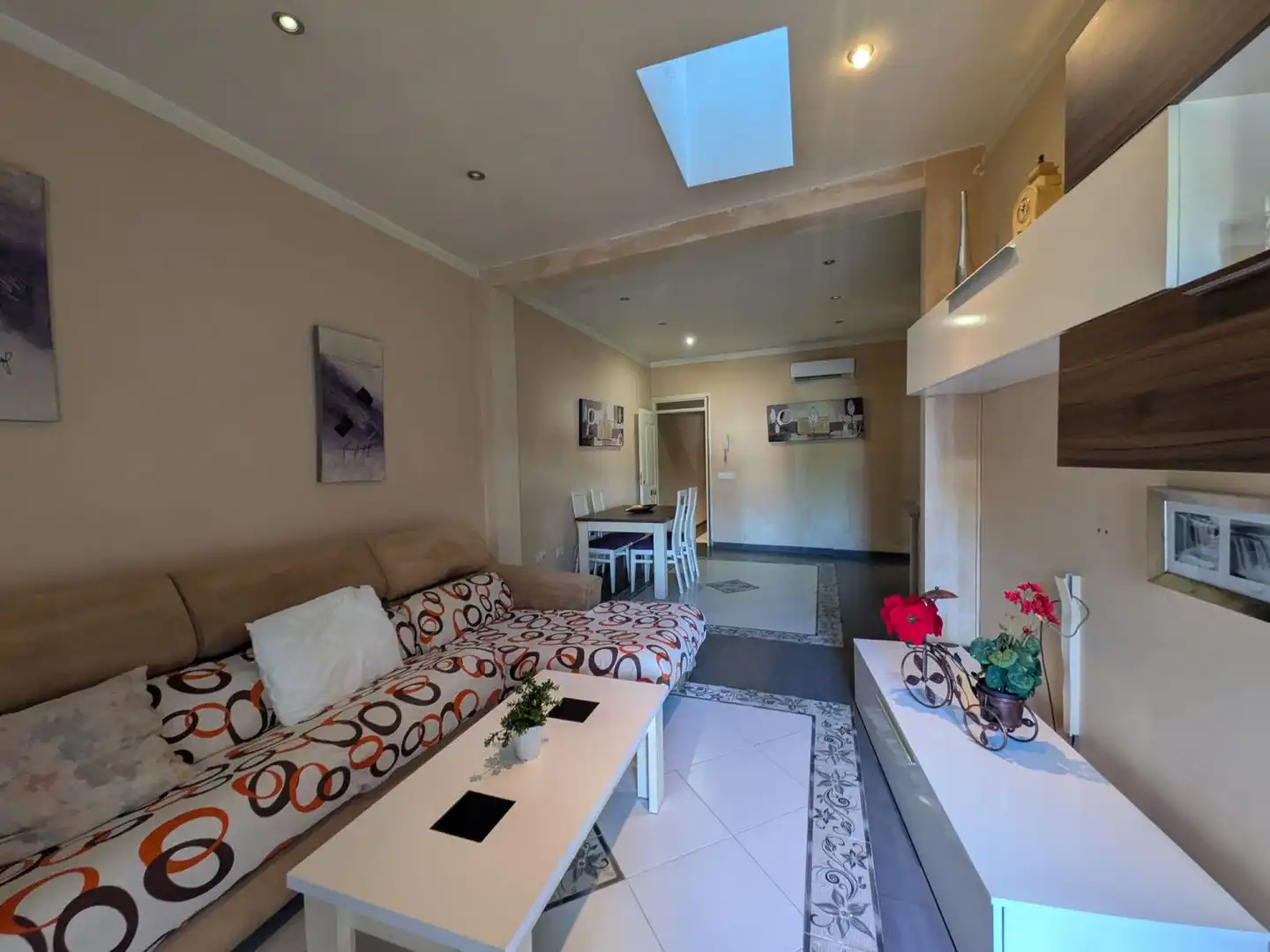 Living room of Flat for sale in Benacazón  with Air Conditioner, Heating and Terrace