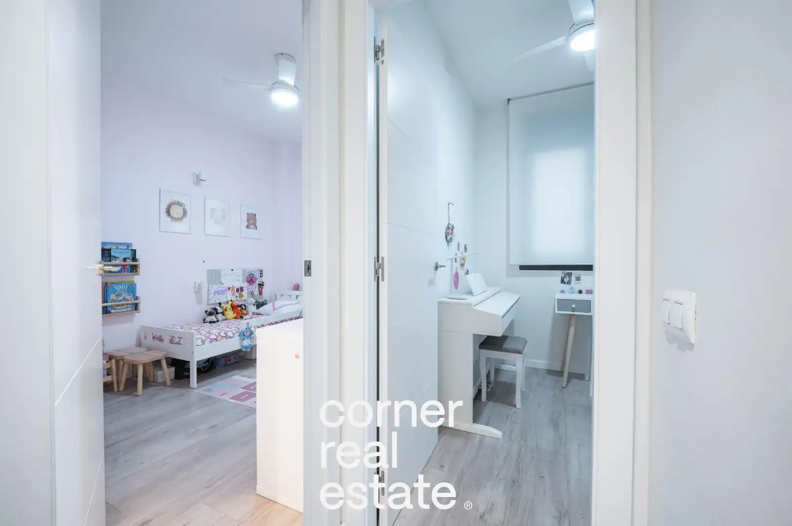 Bedroom of Ground floor for sale in Sant Cugat del Vallès  with Heating, Parquet flooring and Terrace