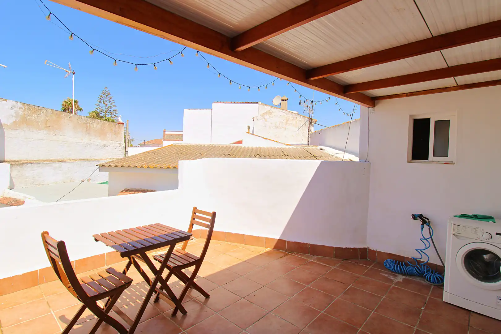 Terraza de Apartamento de alquiler en Alhaurín de la Torre con Aire acondicionado y Amueblado