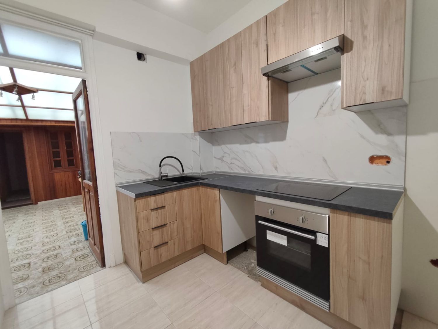 Kitchen of Flat for sale in Ferrol  with Terrace
