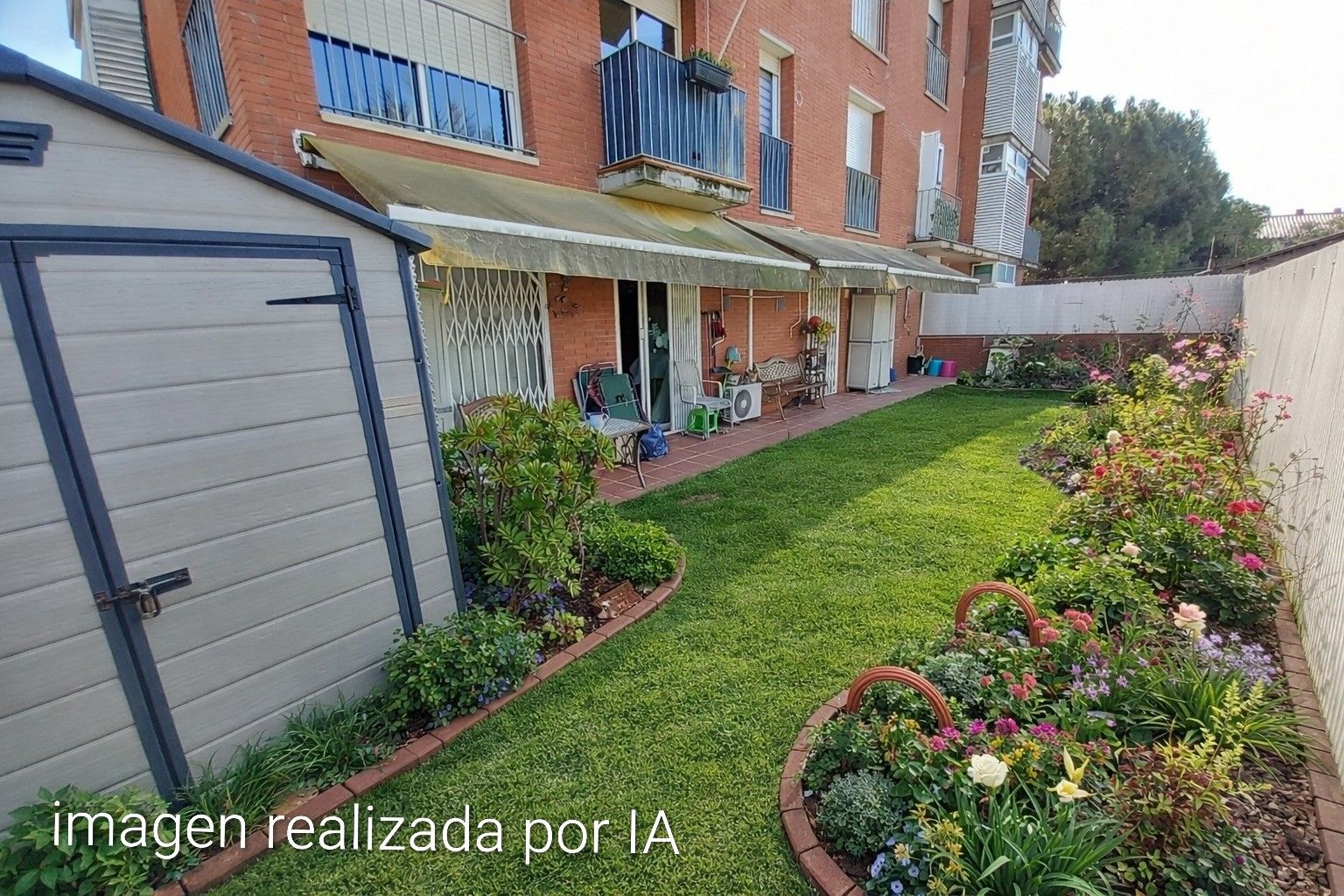 Garden of Flat for sale in Ripollet  with Heating and Private garden