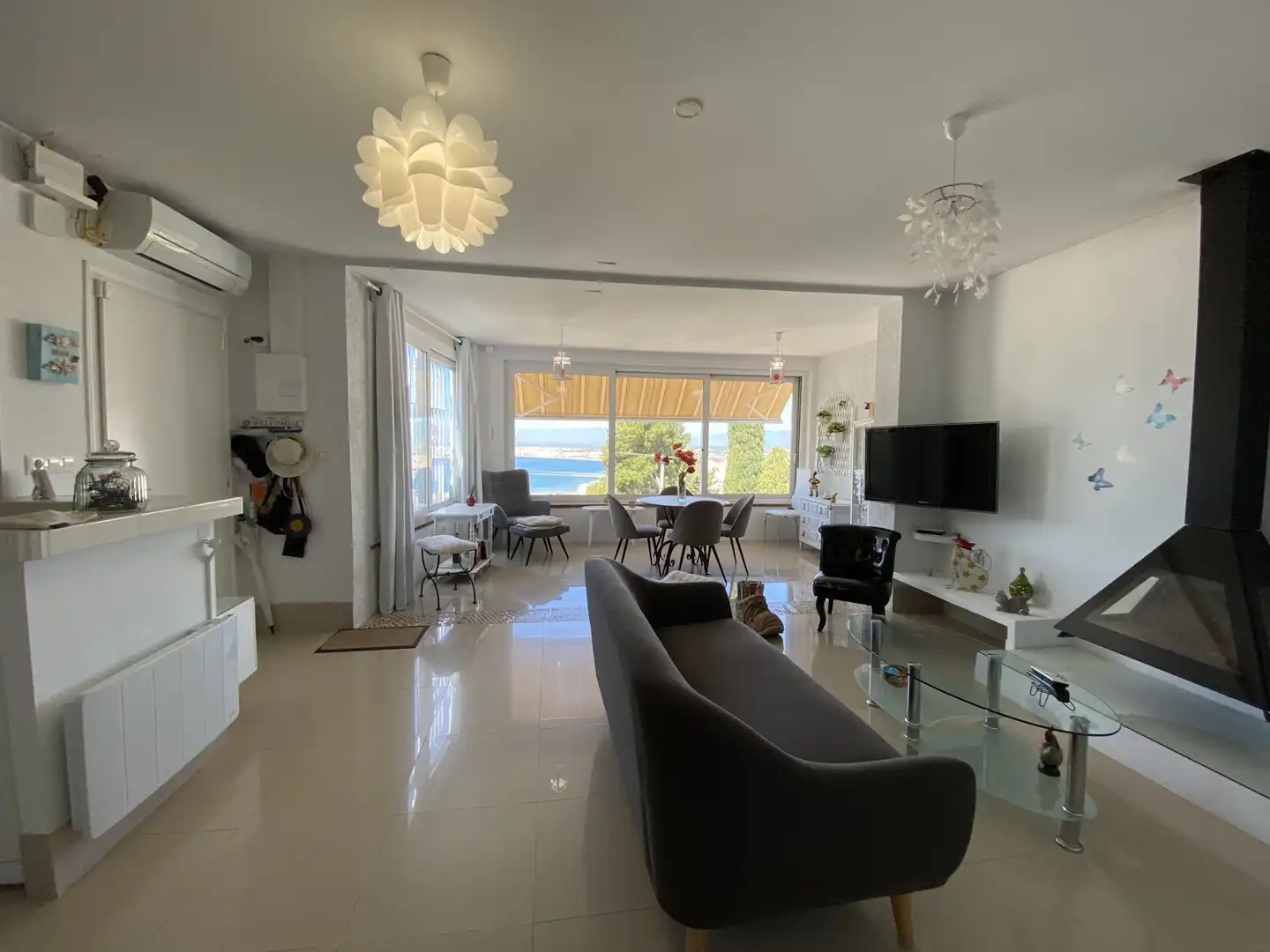 Sala de estar de Casa o chalet en venta en Roses con Terraza y Trastero