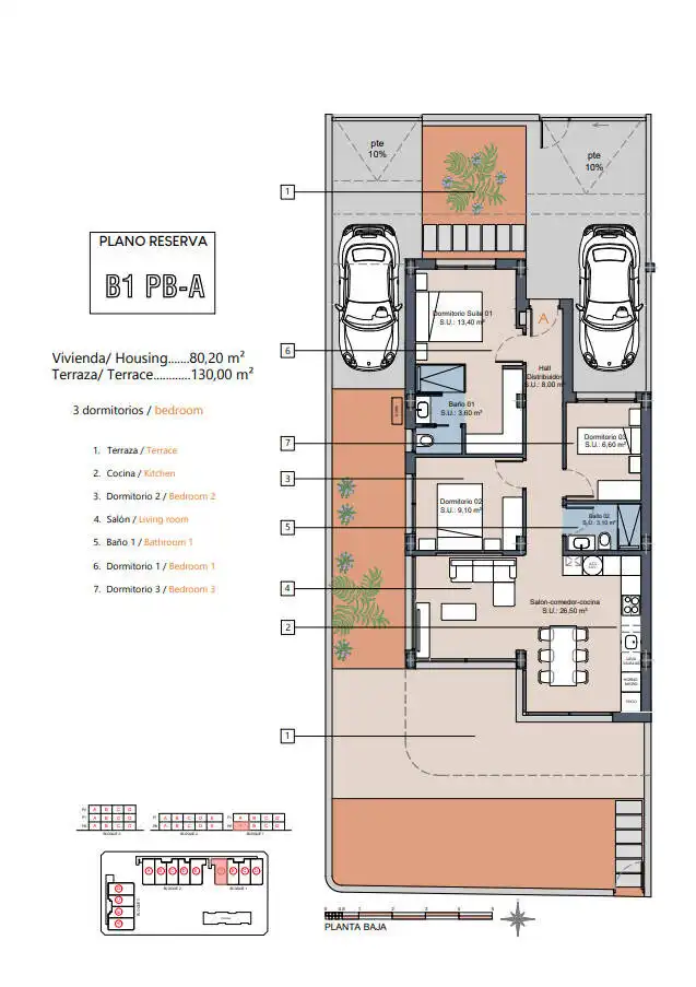 Mini appartamento con terrazza in vendita a Las Lomas de Rame - Bahía Bella, imagen 18