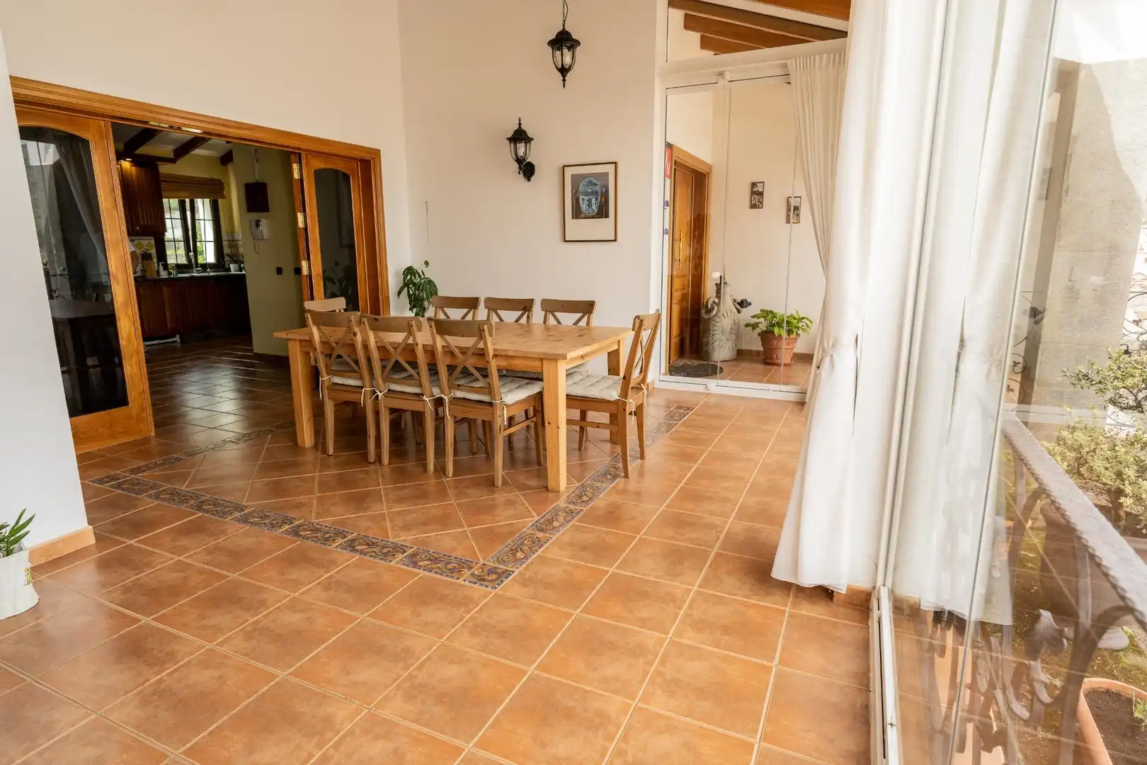 Comedor de Casa o chalet en venta en Vega de San Mateo con Aire acondicionado, Calefacción y Jardín privado