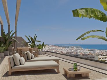 Penthouse mit Balkon zum Verkauf in Estepona Pueblo