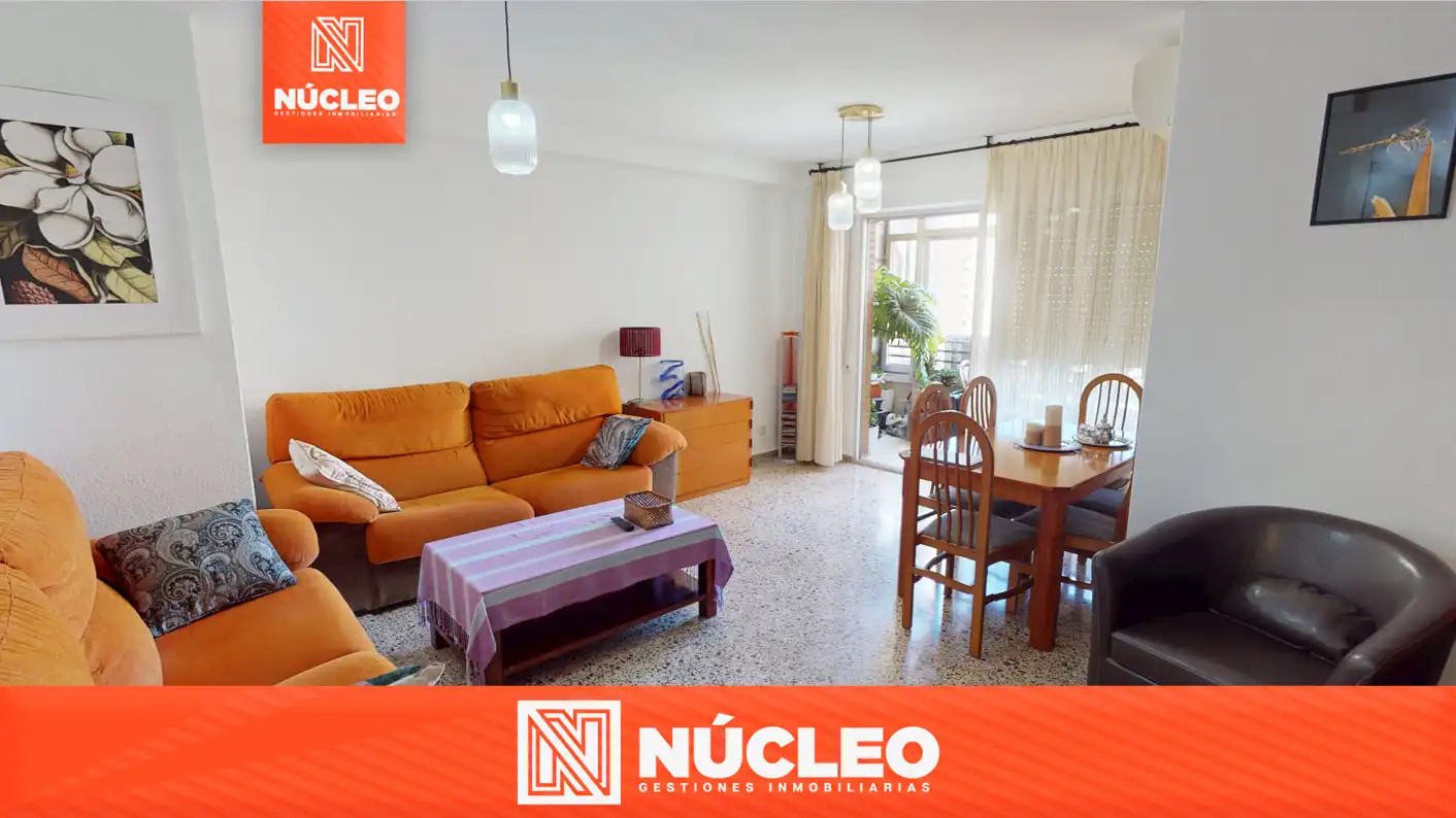 Living room of Flat for sale in Sant Joan d'Alacant  with Air Conditioner, Storage room and Balcony