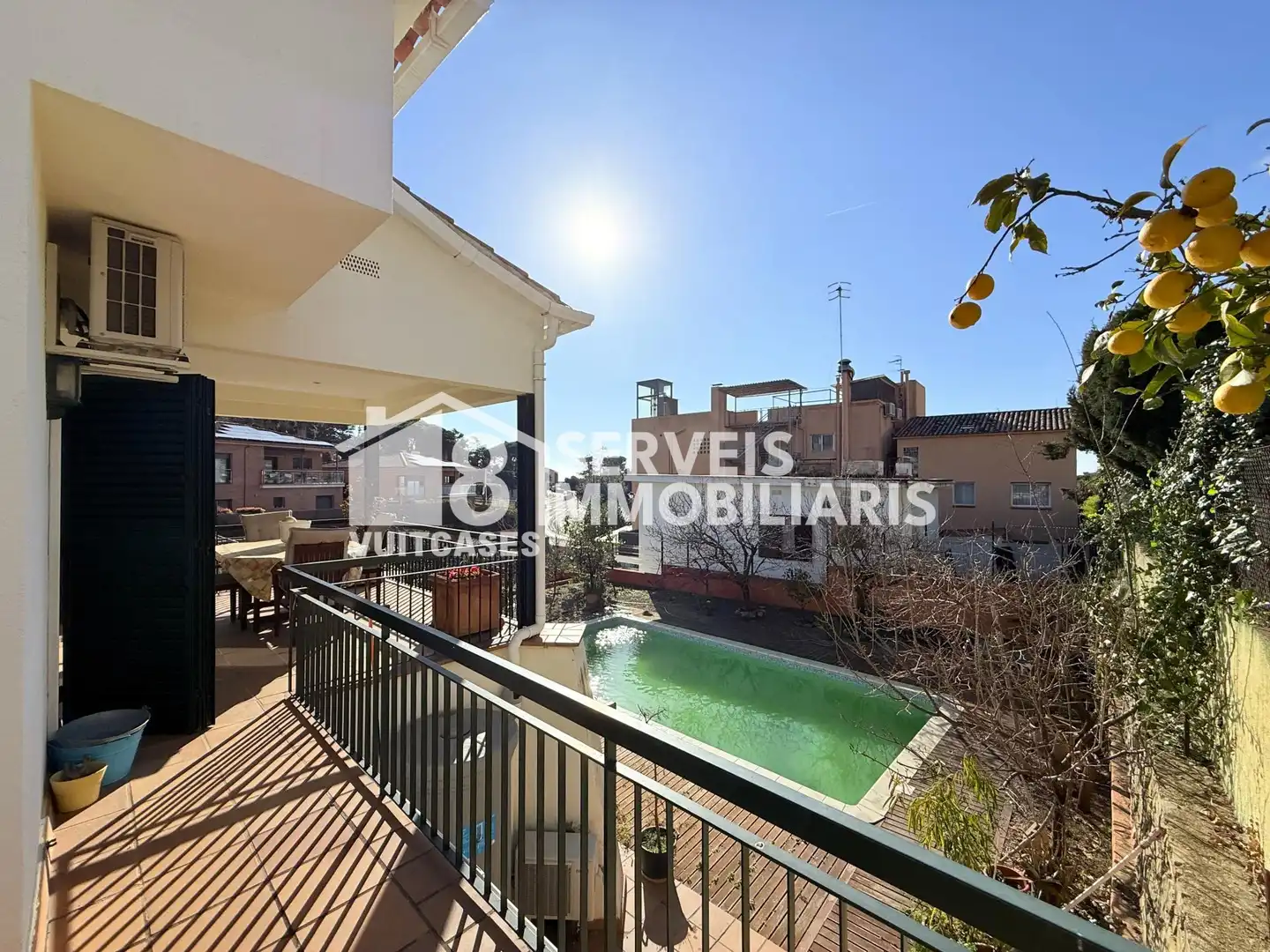 Vista exterior de Casa o chalet en venta en Sant Vicenç de Montalt con Calefacción, Jardín privado y Piscina