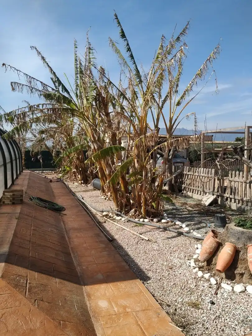 Terrassa de Finca rústica en venda en La Ràpita amb Aire condicionat, Calefacció i Jardí privat