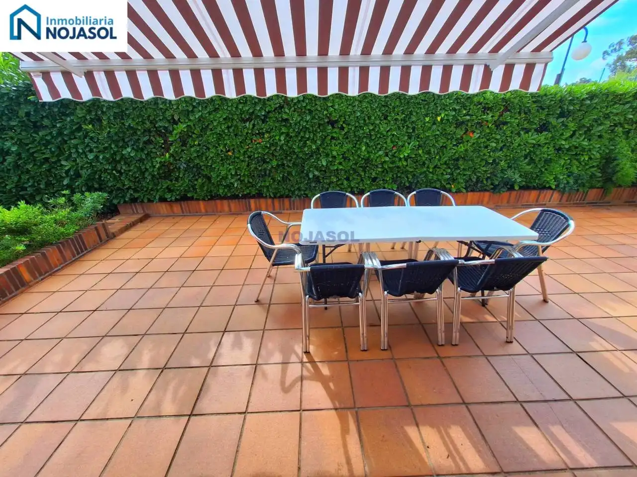Terrasse von Wohnung zur Miete in Noja mit Heizung, Privatgarten und Terrasse
